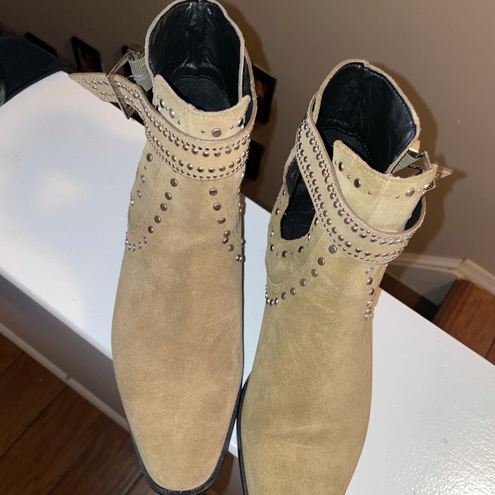 Suede Booties - Picture 4 of 4